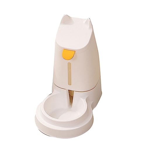 Kingke Cat Water Dispenser Cat Automatic Feeder And Water Cat Feeding Watering Pet Feeder Cat Feeder Cat Water Feeder von Kingke