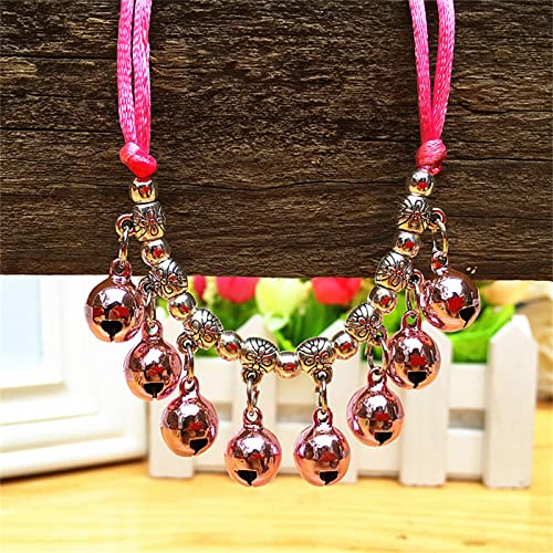 Kingke Halsband für Hunde und Katzen, mit Glöckchen, verstellbar, tibetischer Stil, Anti-Verlust Kingke Halsband für Hunde und Katzen, mit Glöckchen, verstellbar, tibetischer Stil, Anti-Verlust von Kingke