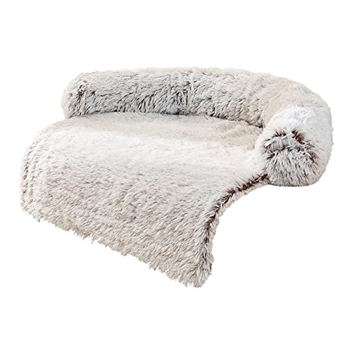 Kingke Hund Plüsch Sofa Bett für Winter Plüsch Hundebetten Kissen Hund Plüsch Bett Auto Haustier Bett Komfort Warm für Hunde Zwinger Zubehör von Kingke