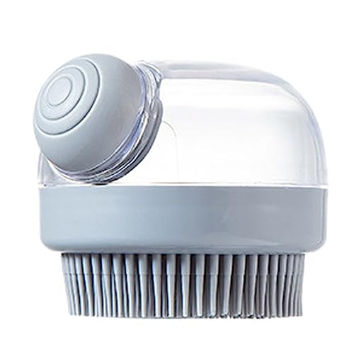 Kingke Pet Bathing Brush Soft Silicone Massager Shower Bathing Brush with Shampoo Dispenser Dogs Cat Cleaning Grooming Tools Kingke Pet Bathing Brush Soft Silicone Massager Shower Bathing Brush with Shampoo Dispenser Dogs Cat Cleaning Grooming Tools von Kingke