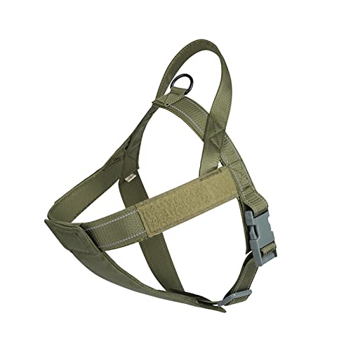 Kingke Reflektierendes Hundegeschirr Reflektierende Hundeleine Hundegeschirr mit Griff Kein Ziehen Geschirr Hundeweste Geschirre No Pull Weste von Kingke