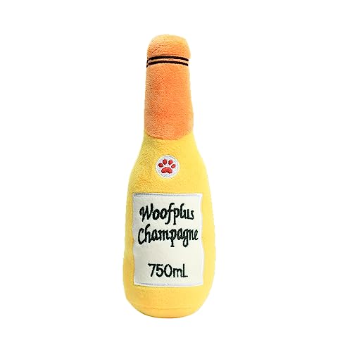 Kingke Stuffed Bottle Pet Toy for Chewing Teeth Cleaning Dogs Toy Training Interactive Biss Resistant for Aggressive Chewer von Kingke