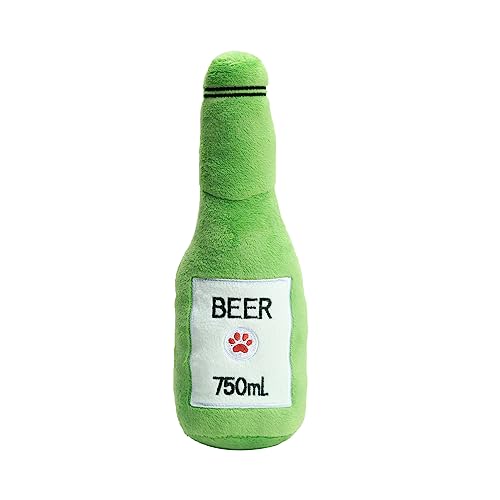 Kingke Stuffed Bottle Pet Toy for Chewing Teeth Cleaning Dogs Toy Training Interactive Biss Resistant for Aggressive Chewer Kingke Stuffed Bottle Pet Toy for Chewing Teeth Cleaning Dogs Toy Training Interactive Biss Resistant for Aggressive Chewer von Kingke