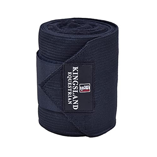 Kingsland Klassische elastische Bandagen, 2er-Pack, Pferdepflege, klassische elastische Bandagen, 2er-Pack, klassische elastische Bandagen, klassische elastische Bandagen, Navy, Einheitsgröße von Kingsland