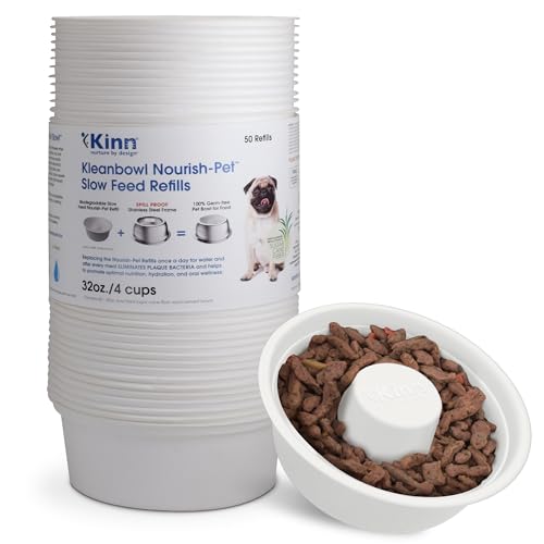 Kinn Slow Feeder Hundenapf, Einweg-Futterschale für Haustiere, zum Verlangsamen des Fressens von Hunden, Rahmen-Nachfüllungen, für Reisen, Boarding, oder Kiste, kompostierbarer Haustier-Reisenapf, Kinn Slow Feeder Hundenapf, Einweg-Futterschale für Haustiere, zum Verlangsamen des Fressens von Hunden, Rahmen-Nachfüllungen, für Reisen, Boarding, oder Kiste, kompostierbarer Haustier-Reisenapf, von Kinn