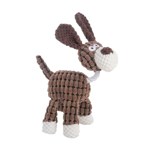 Kioball Für Haustiere, zum Kauen aus Cordsamt in Eselform, Beißring aus Plüsch für Hunde, Dressurzubehör für Hunde, B Kioball Für Haustiere, zum Kauen aus Cordsamt in Eselform, Beißring aus Plüsch für Hunde, Dressurzubehör für Hunde, B von Kioball