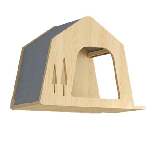 Kioball Wandmontiertes Katzenbett Aus, Wandmontiertes Katzenbett, Spielzeugmöbel für Kleine Haustiere, B Kioball Wandmontiertes Katzenbett Aus, Wandmontiertes Katzenbett, Spielzeugmöbel für Kleine Haustiere, B von Kioball