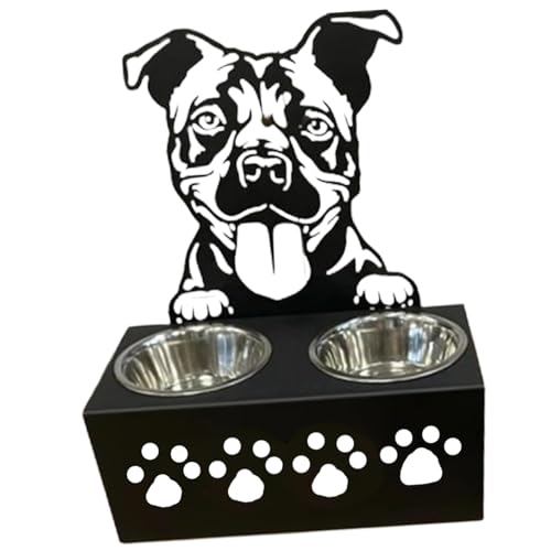Erhöhter Futternapf für Hunde – Katzennapf, Welpennapf | Doppelter Edelstahl Haustierfutter Wassernäpfe mit Eisenständer, Edelstahl Erhöhter Hundenapf Rack Schmiedeeisen, Haustier-Futterbedarf Erhöhter Futternapf für Hunde – Katzennapf, Welpennapf | Doppelter Edelstahl Haustierfutter Wassernäpfe mit Eisenständer, Edelstahl Erhöhter Hundenapf Rack Schmiedeeisen, Haustier-Futterbedarf von Kioriur
