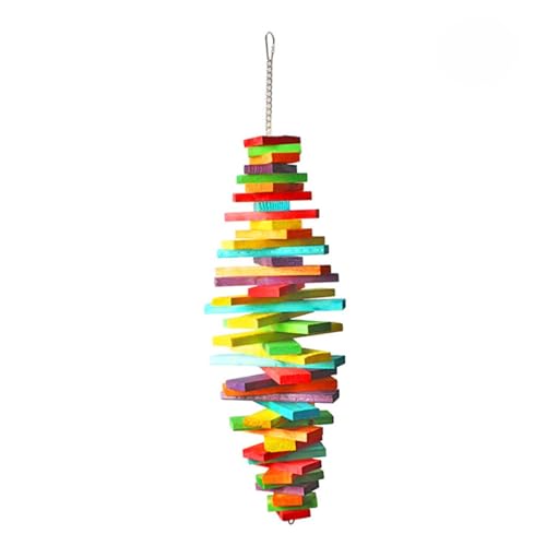 Kioriur Futtersuche Spielzeug, Vogelkäfigspielzeug - Vogelschnabel Trimmer Schleifblöcke | Multi -Layers Design Käfig Bite Colordul Holzvogelblöcke für Conures Shotets Cockatiels Lovebirds Kioriur Futtersuche Spielzeug, Vogelkäfigspielzeug - Vogelschnabel Trimmer Schleifblöcke | Multi -Layers Design Käfig Bite Colordul Holzvogelblöcke für Conures Shotets Cockatiels Lovebirds von Kioriur