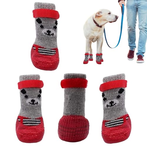 Kioriur Hundepfoten-Schuhe, wasserdichte Hundeschuhe | Winter rutschfeste Hundeschuhe - Pet Supplies Pfotenschutz, atmungsaktive Hundestiefel für Spaziergänge im Freien, Hartböden im Innenbereich Kioriur Hundepfoten-Schuhe, wasserdichte Hundeschuhe | Winter rutschfeste Hundeschuhe - Pet Supplies Pfotenschutz, atmungsaktive Hundestiefel für Spaziergänge im Freien, Hartböden im Innenbereich von Kioriur