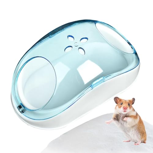 Kirdume Chinchilla-Staub-Badehaus,Chinchilla-Badehaus - Sichtbarer transparenter Sandkasten staubdicht,Großes, multifunktionales, tragbares Badewannenhaus für Chinchilla-Hamster Kirdume Chinchilla-Staub-Badehaus,Chinchilla-Badehaus - Sichtbarer transparenter Sandkasten staubdicht,Großes, multifunktionales, tragbares Badewannenhaus für Chinchilla-Hamster von Kirdume