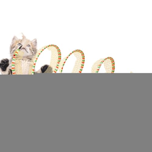 Kirdume Katzenspieltunnelspielzeug | Katzentunnelspielzeug für den Innenbereich,Faltbares Haustier-Abenteuer-Tunnel-Spielzeug für Katzen, Hunde und kleine Haustiere, wiederverwendbares von Kirdume