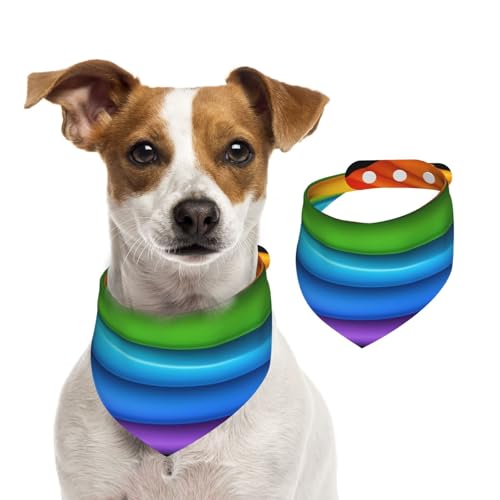 Hundehalstuch für kleine, mittelgroße und große Hunde, Dreieckstuch für Mädchen oder Jungen von Kirrowe