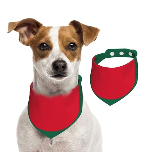 Hundehalstuch mit Flagge von Bangladesch für kleine, mittelgroße und große Hunde, Dreieckstuch für Mädchen oder Jungen von Kirrowe