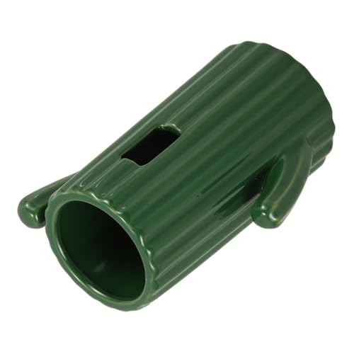 Kisangel 1 Satz Cactus Förmige Trinkflasche für Kleintiere Keramische Wasserflasche für Hamster und Kaninchen Stabiler Wasserspender mit Einzigartigem Design für Tierkäfige Dekorativer von Kisangel