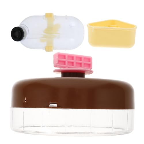 Kisangel Lauflernmaschine Für Kleintiere Futternapf Wasserflasche Meerschweinchen Hamster Leicht Zu Reinigen Kisangel Lauflernmaschine Für Kleintiere Futternapf Wasserflasche Meerschweinchen Hamster Leicht Zu Reinigen von Kisangel