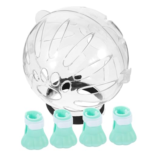 Kisangel Helm Für Katzen – 1 Set Atmungsaktiver Und Verstellbarer Katzenschild Mit Funktionen von Kisangel