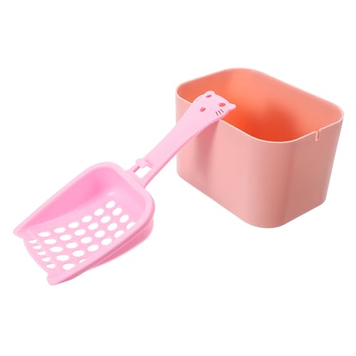 Kisangel 1 Satz Katzenstreu-Schaufel-Set Gehäuse Kratzer Katzenklo Reinigungswerkzeug Set Katzentoilette Zubehör Wiederverwendbare Streuschaufel Katzensandschaufel Plastik Rosa Kisangel 1 Satz Katzenstreu-Schaufel-Set Gehäuse Kratzer Katzenklo Reinigungswerkzeug Set Katzentoilette Zubehör Wiederverwendbare Streuschaufel Katzensandschaufel Plastik Rosa von Kisangel