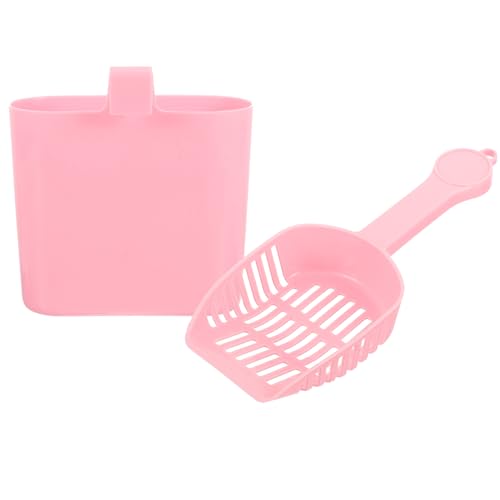 Kisangel 1 Satz Katzenstreu-Schaufel-Set Spülbar Spender Katzentoilette Mit Haube System Katzenfutter Schaufel Für Katzenstreu Klumpende Katzenstreu Haustier Post Liner Scoop Rosa Plastik Kisangel 1 Satz Katzenstreu-Schaufel-Set Spülbar Spender Katzentoilette Mit Haube System Katzenfutter Schaufel Für Katzenstreu Klumpende Katzenstreu Haustier Post Liner Scoop Rosa Plastik von Kisangel