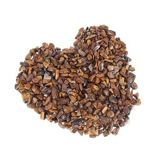Kisangel 400 G Natürliche Kristallsteine Feine Textur Aquarium-Ornament Meereskiesel Aquarium-Ornamente Aquarium-zubehör von Kisangel