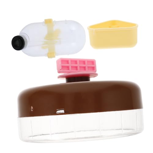 Kisangel 1satz Laufrad Trinkflasche Für Kleintiere Teiliges Zubehör Für Hamster Inklusive Futter Und Wassernapf Für Käfige Einfache Montage Und Reinigung Platzsparendes Design Kisangel 1satz Laufrad Trinkflasche Für Kleintiere Teiliges Zubehör Für Hamster Inklusive Futter Und Wassernapf Für Käfige Einfache Montage Und Reinigung Platzsparendes Design von Kisangel