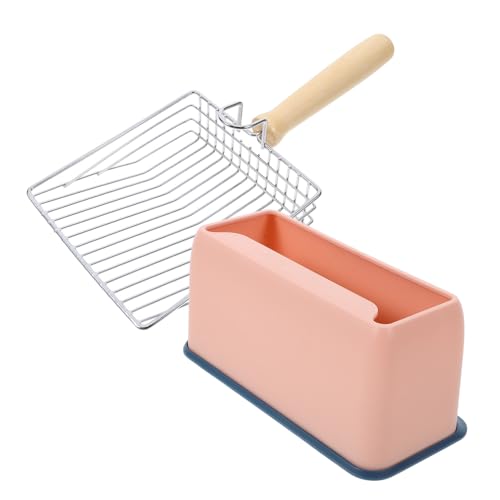 Kisangel 1 Satz Schaufel Für Katzenstreu System Puzzle Behälter Katzenkratzer Katzentoilette Mit Haube Katzenstreuschaufel Mit Halter Schaufeln Große Streuschaufel Spülbar Rostfrei Abs Rosa Kisangel 1 Satz Schaufel Für Katzenstreu System Puzzle Behälter Katzenkratzer Katzentoilette Mit Haube Katzenstreuschaufel Mit Halter Schaufeln Große Streuschaufel Spülbar Rostfrei Abs Rosa von Kisangel
