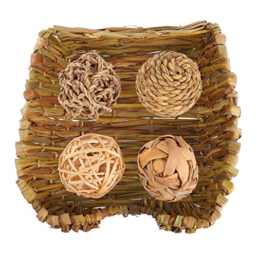 Kisangel 1 Satz Strohnest kleintierhaus funnytoys Strohhaus für Kleintiere Chinchilla-Nest Meerschweinchen Einstreu aus Stroh Spielzeug Hamster dekoratives Versteckhaus Hasennest aus Stroh Kisangel 1 Satz Strohnest kleintierhaus funnytoys Strohhaus für Kleintiere Chinchilla-Nest Meerschweinchen Einstreu aus Stroh Spielzeug Hamster dekoratives Versteckhaus Hasennest aus Stroh von Kisangel