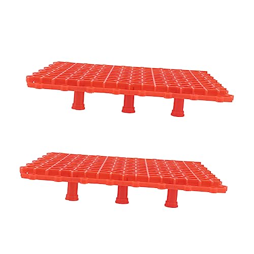 Kisangel Fisch Tank Filtration Isolation Platte Aquarium Spleißen Isolation Net Fisch Tank Zubehör Aus PVC Multi-Loch Design Glatte Schneiden von Kisangel