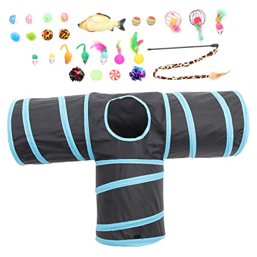 Kisangel 27 Stücke Katze Interaktive Spielzeug Set Kätzchen Teaser Anzug Molaren Spielzeug Helle Farben Kisangel 27 Stücke Katze Interaktive Spielzeug Set Kätzchen Teaser Anzug Molaren Spielzeug Helle Farben von Kisangel