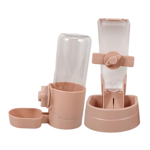 Kisangel 1satz Hängender Automatischer Futter Und Wasserspender Für Katzen Und Hunde Aus Hochwertigem rutschfest Leicht Zu Reinigen Für Käfige Design Für Haustiere von Kisangel