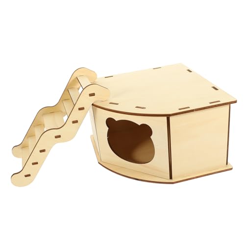 Kisangel Holz Hamster Versteck Leiter Meerschweinchen Nest Kleintier Versteck Kisangel Holz Hamster Versteck Leiter Meerschweinchen Nest Kleintier Versteck von Kisangel