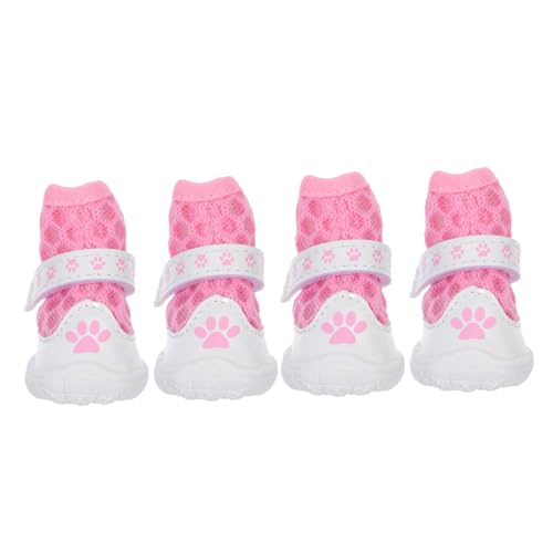 Kisangel 1 Set Hundeschuhe Atmungsaktive Hundestiefel Aus Mesh Pfotenschutz Für Sommer Heiße Straßen Winter Schnee Wandern Hartholzböden Gehen Laufen Im Freien Kisangel 1 Set Hundeschuhe Atmungsaktive Hundestiefel Aus Mesh Pfotenschutz Für Sommer Heiße Straßen Winter Schnee Wandern Hartholzböden Gehen Laufen Im Freien von Kisangel