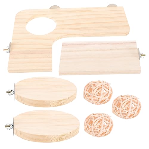 Kisangel Hamster Zubehör Holz Klettern Plattform für Kleintiere Aktivitätsspielzeug für Hamster Chinchillas und Eichhörnchen Haustier Spielzeug für Käfige Kisangel Hamster Zubehör Holz Klettern Plattform für Kleintiere Aktivitätsspielzeug für Hamster Chinchillas und Eichhörnchen Haustier Spielzeug für Käfige von Kisangel