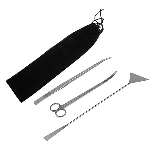 Kisangel Komplettes Aquarium-reinigungsset 3-teilig Schere Graszange Und Pinzette Für Die Aquariumpflege Kisangel Komplettes Aquarium-reinigungsset 3-teilig Schere Graszange Und Pinzette Für Die Aquariumpflege von Kisangel
