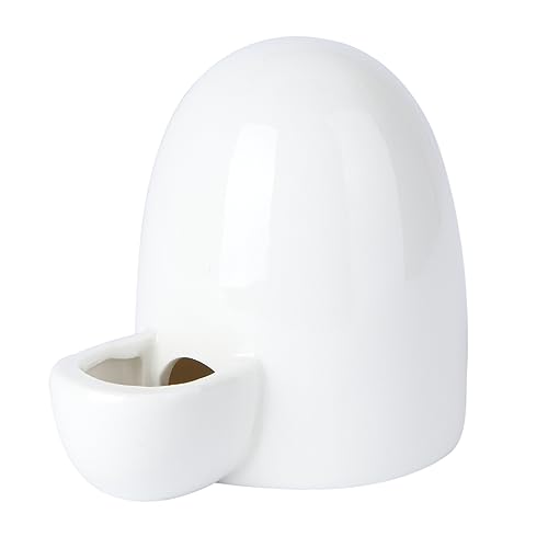 Kisangel Eleganter Futterspender für Haustiere Weißer Automatischer Trinknapf Aus Keramik für Katzen Hamster Wasserspender für Haustiere Kisangel Eleganter Futterspender für Haustiere Weißer Automatischer Trinknapf Aus Keramik für Katzen Hamster Wasserspender für Haustiere von Kisangel