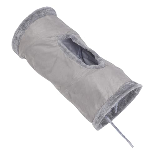 Kisangel 1pc Haustier Katze Tunnel Wildleder Material Interaktive Pet Rohr Komfortable Nest für Katzen von Kisangel
