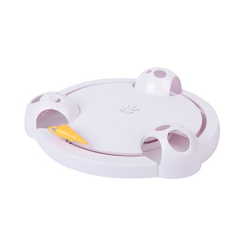 Kisangel 1 Stück Drehbares Katzenspielzeug Katzenmaus stürmen automatisch Automatisches Mauskatze Stürzen Sie neckender Katzenstock elektrische Katzenspielzeug Weiß Kisangel 1 Stück Drehbares Katzenspielzeug Katzenmaus stürmen automatisch Automatisches Mauskatze Stürzen Sie neckender Katzenstock elektrische Katzenspielzeug Weiß von Kisangel