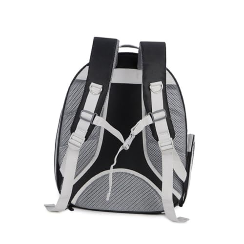 Kisangel 1 Stück Erweiterbarer Katzenrucksack aus Material Tragetasche für Haustiere Outdoor Reisen Atmungsaktive Transportlösung mit Leichtem Strapazierfähigem Design und Einfacher von Kisangel