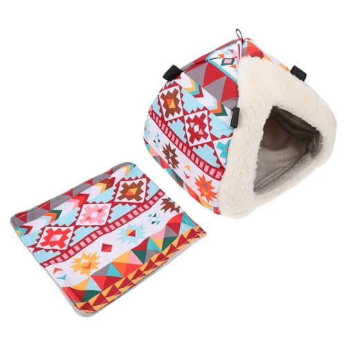 Kisangel Baumwolle Haustier Nest Tier Schlafsack Hamster Liefert Gemütliche Hamster Bett Haustier Bett von Kisangel
