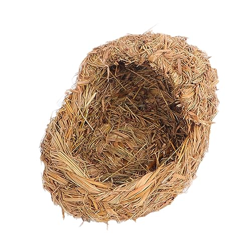 Kisangel 1 Stück Katzenhaus aus Naturstroh Dekoratives Haustiernest für Kleine Tiere Wie Hamster Meerschweinchen Katzen und Kaninchen Gemütliches und Stilvolles Schlafplatz für Haustiere Kisangel 1 Stück Katzenhaus aus Naturstroh Dekoratives Haustiernest für Kleine Tiere Wie Hamster Meerschweinchen Katzen und Kaninchen Gemütliches und Stilvolles Schlafplatz für Haustiere von Kisangel