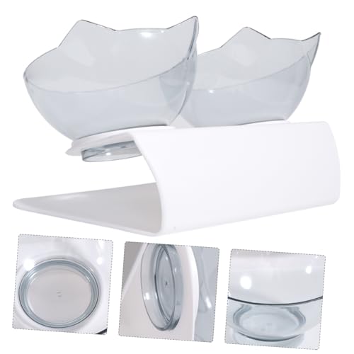 Kisangel 1 Stück Katzennapf Wasserspender für Katzen Trinken Tierfutterschalen drinnen Schüssel pet Water Bowl pet Supplies katzennäpfe Futterautomat für Haustiere Tiernapf aus Hartmetall von Kisangel
