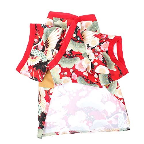 Kisangel Hundekimono für Haustiere Japanischer Stil Hundekleidung für Kleine Hunde und Katzen und Sicheres Haustierkostüm für Besondere Anlässe Kisangel Hundekimono für Haustiere Japanischer Stil Hundekleidung für Kleine Hunde und Katzen und Sicheres Haustierkostüm für Besondere Anlässe von Kisangel