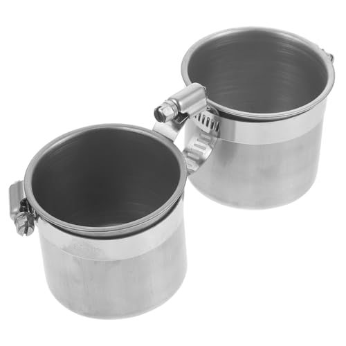 Kisangel 1pc Pet Papagei Feeder Stehen Regal Zubehör Edelstahl Papagei Feeder Container für Einfache Reinigung Kisangel 1pc Pet Papagei Feeder Stehen Regal Zubehör Edelstahl Papagei Feeder Container für Einfache Reinigung von Kisangel