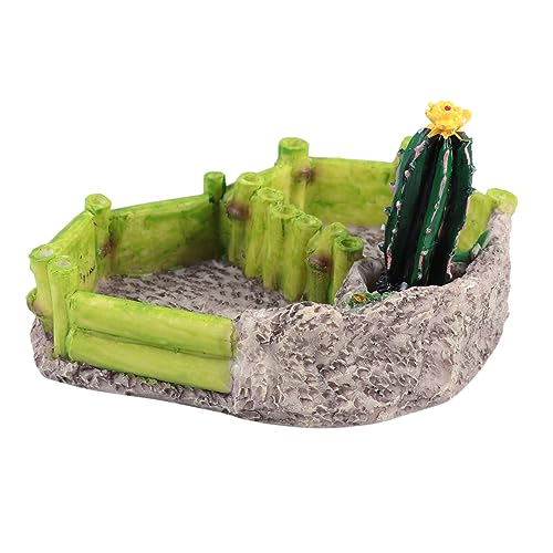 Kisangel 1 Stück Reptilien Futter und Wassernapf Kreativer Schildkröten und Eidechsen Bereich aus Hochwertigem Harz Vielseitig für Fressen Trinken und Baden für Terrarien und Aquarien von Kisangel