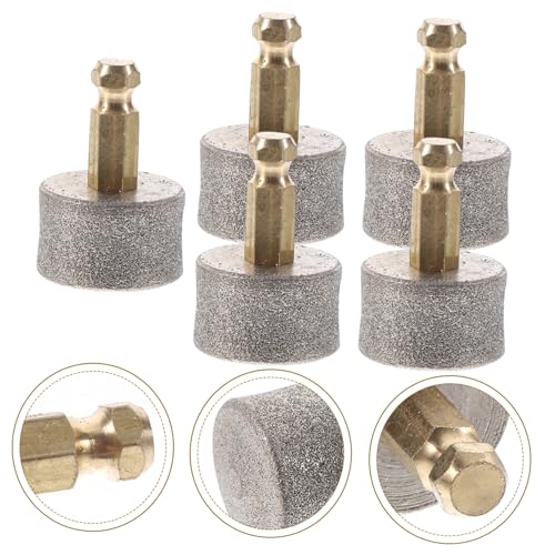 Kisangel 10 STK Nagelpolierer ersatzkopf Nagelknipser für kleine Hunde Nagelpolierer Schleifkopf pet Nail Grinder Hunde pfotenpflege Schleifer Haustier elektrischer Pfotenschleifkopf Metall Kisangel 10 STK Nagelpolierer ersatzkopf Nagelknipser für kleine Hunde Nagelpolierer Schleifkopf pet Nail Grinder Hunde pfotenpflege Schleifer Haustier elektrischer Pfotenschleifkopf Metall von Kisangel