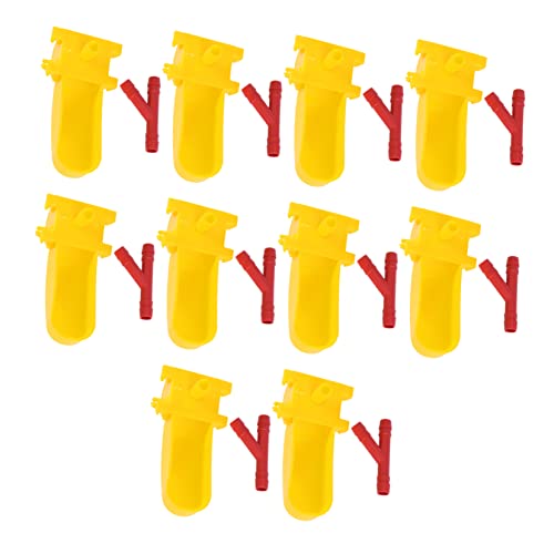 Kisangel 10er-Packung Haustier-tränke Sichere Wasserschüssel Für Haustiere Für Hühner Tauben Wachteln Farm-tränken Kisangel 10er-Packung Haustier-tränke Sichere Wasserschüssel Für Haustiere Für Hühner Tauben Wachteln Farm-tränken von Kisangel