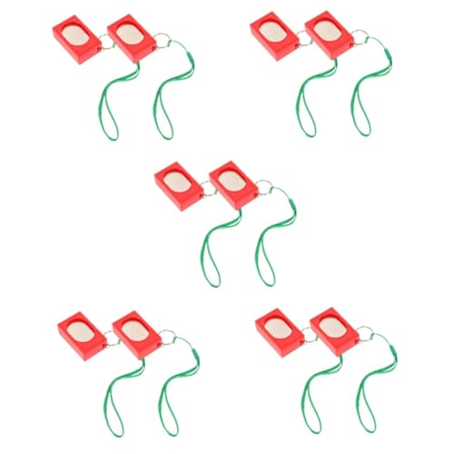Kisangel 10 STK Haustier-Clicker Welpenklicker Tierklicker Tiertrainingsklicker Hundeklicker Pferdeklicker Hunde trainingsspielzeug Hunde zubehör Türklicker für Hunde Cat Press Clicker rot Kisangel 10 STK Haustier-Clicker Welpenklicker Tierklicker Tiertrainingsklicker Hundeklicker Pferdeklicker Hunde trainingsspielzeug Hunde zubehör Türklicker für Hunde Cat Press Clicker rot von Kisangel