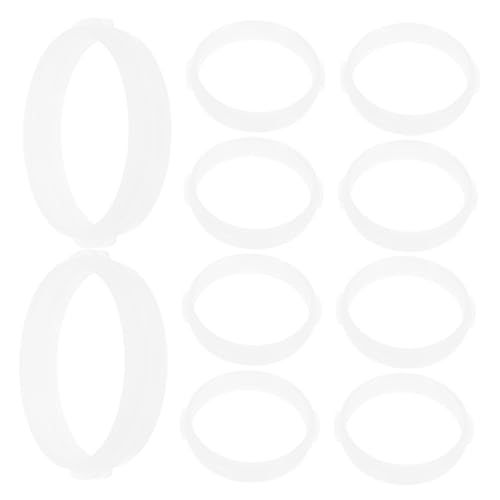 Kisangel 10 Stück Hamster Tunnel Ringe DIY Verbindungsstücke für Käfige Robust Sicher und Vielseitig Einsetzbar für Aktives und Gesunde Bewegung Ihrer Kleinen Haustiere von Kisangel