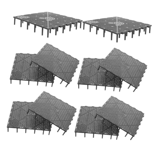 Kisangel 10 Stück Teiliges Aquarium Bodenfilter Trennwand Langlebige Fischbecken Divider Platte Installieren Kompatibel mit Süß und Meerwasseraquarien Effektive Filterung und Isolation von Kisangel