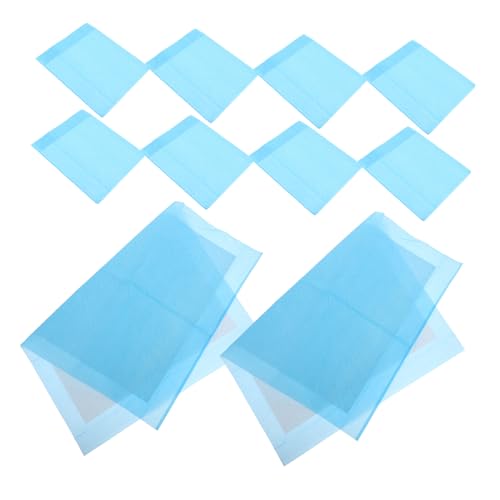 Kisangel 10 Stück Vögel Käfig Unterlage Papier Einweg Wasserabsorbierend Geeignet für Papageien und Wellensittiche Mit Auslaufschutz Atmungsaktiv von Kisangel
